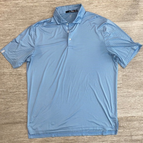 Ralph Lauren Other - Men’s Ralph Lauren Mositure Wicking Striped Polo Size Large